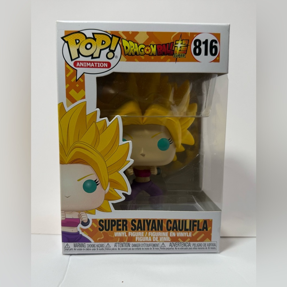 Funko Pop! : Dragon Ball Super Super Saiyan Caulifla (IN THE BOX) #816